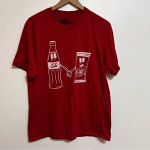 Red Graphic T-Shirt with Fun Design